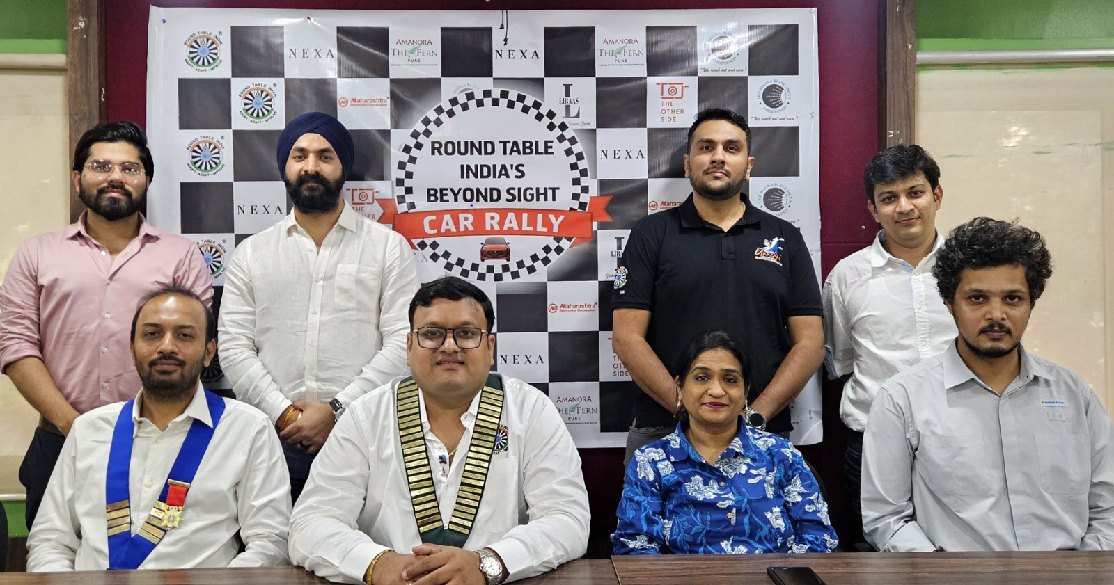 राउंड टेबल इंडियातर्फे दृष्टिहीनांसाठी रविवारी ‘बियाँड साइट’ अनोख्या कार रॅलीचे आयोजन