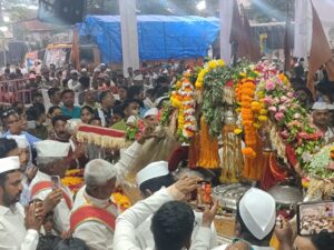 जगद्गुरू श्री संत तुकाराम महाराजांच्या पालखीचे बारामती नगरीत प्रशासनाच्यावतीने स्वागत