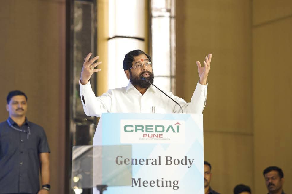 क्रेडाईकडून पारदर्शक व पथदर्शी काम व्हावे - उपमुख्यमंत्री एकनाथ शिंदे