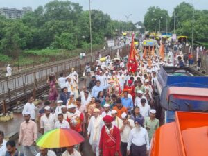 माऊलींचे अश्व आळंदीत दाखल; मंदिरात अश्वांचे स्वागत