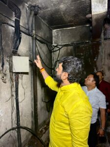 केंद्रीय राज्य मंत्र्याची अशीही संवेदनशीलता...
