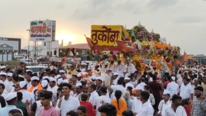 जगद्गुरू श्री संत तुकाराम महाराजांच्या पालखीचे बारामती तालुक्यात प्रशासनाच्यावतीने स्वागत