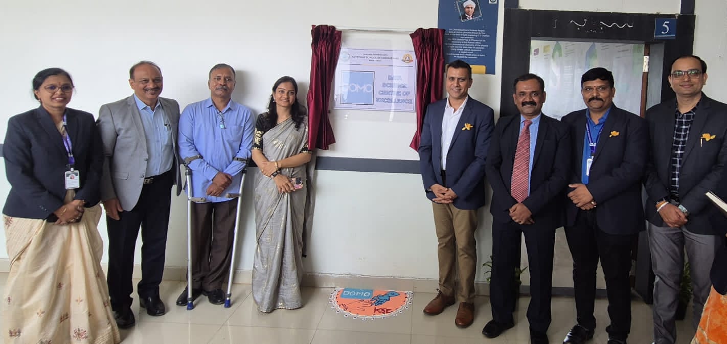 कीस्टोन स्कूल ऑफ इंजिनिअरिंग' मध्ये DOMO Inc. च्या सहकार्याने 'डेटा सायन्स सेंटर ऑफ एक्सलन्स' ची स्थापना