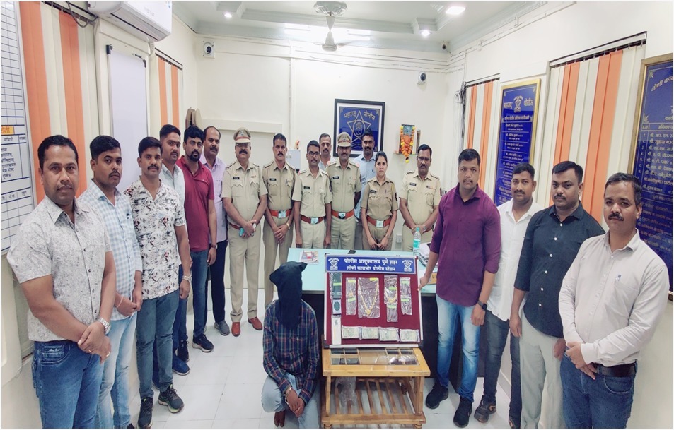 घरफोडी करणारा चोरटा मध्य प्रदेशातून अटकेत