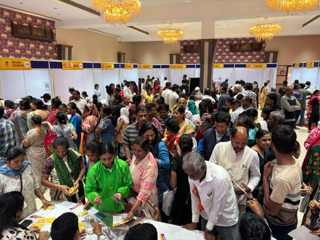 कोथरूडकरांचा धान्य महोत्सवास उत्स्फूर्त प्रतिसाद