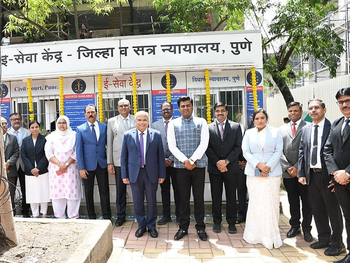 महा ई-सेवा केंद्रामुळे नागरिक, अधिवक्ता आणि न्यायालयामधील दुवा अधिक मजबूत होण्यास मदत - महेंद्र के. महाजन