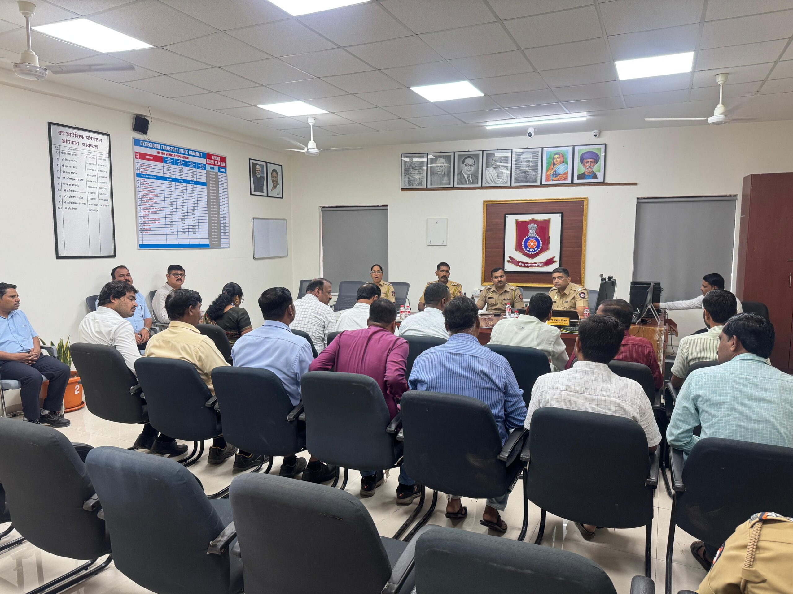 एमआयडीसी परिसरात वाहने नियोजित जागेवरच पार्किंग करावी-अपर पोलीस अधीक्षक गणेश बिरादार