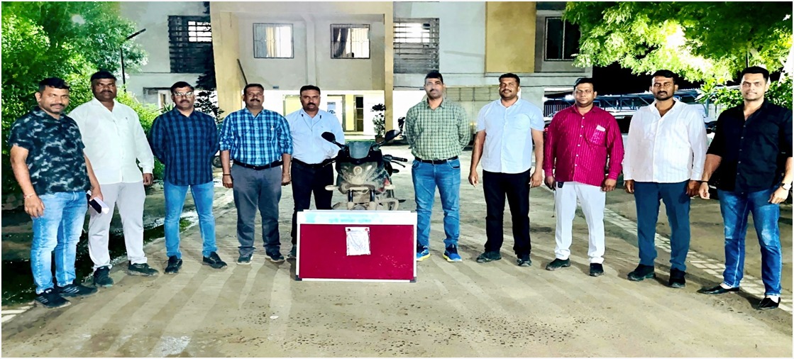 वाघोलीत महिलेची सोनसाखळी हिसकावणारा अल्पवयीन ताब्यात