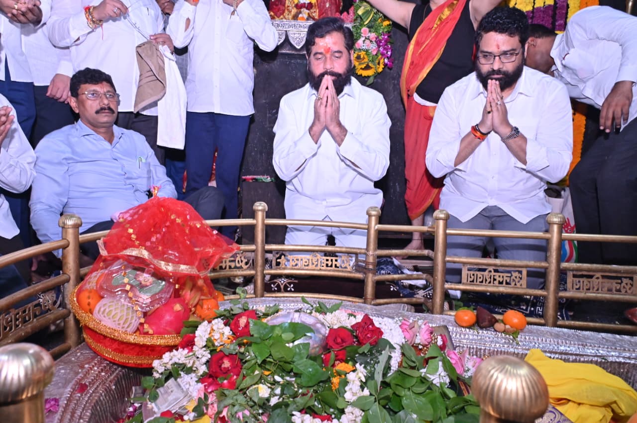 राज्यातील प्रत्येक माणूस सुखी, समाधानी, आनंदी होऊ दे- उपमुख्यमंत्री एकनाथ शिंदे यांची भीमाशंकराकडे प्रार्थना