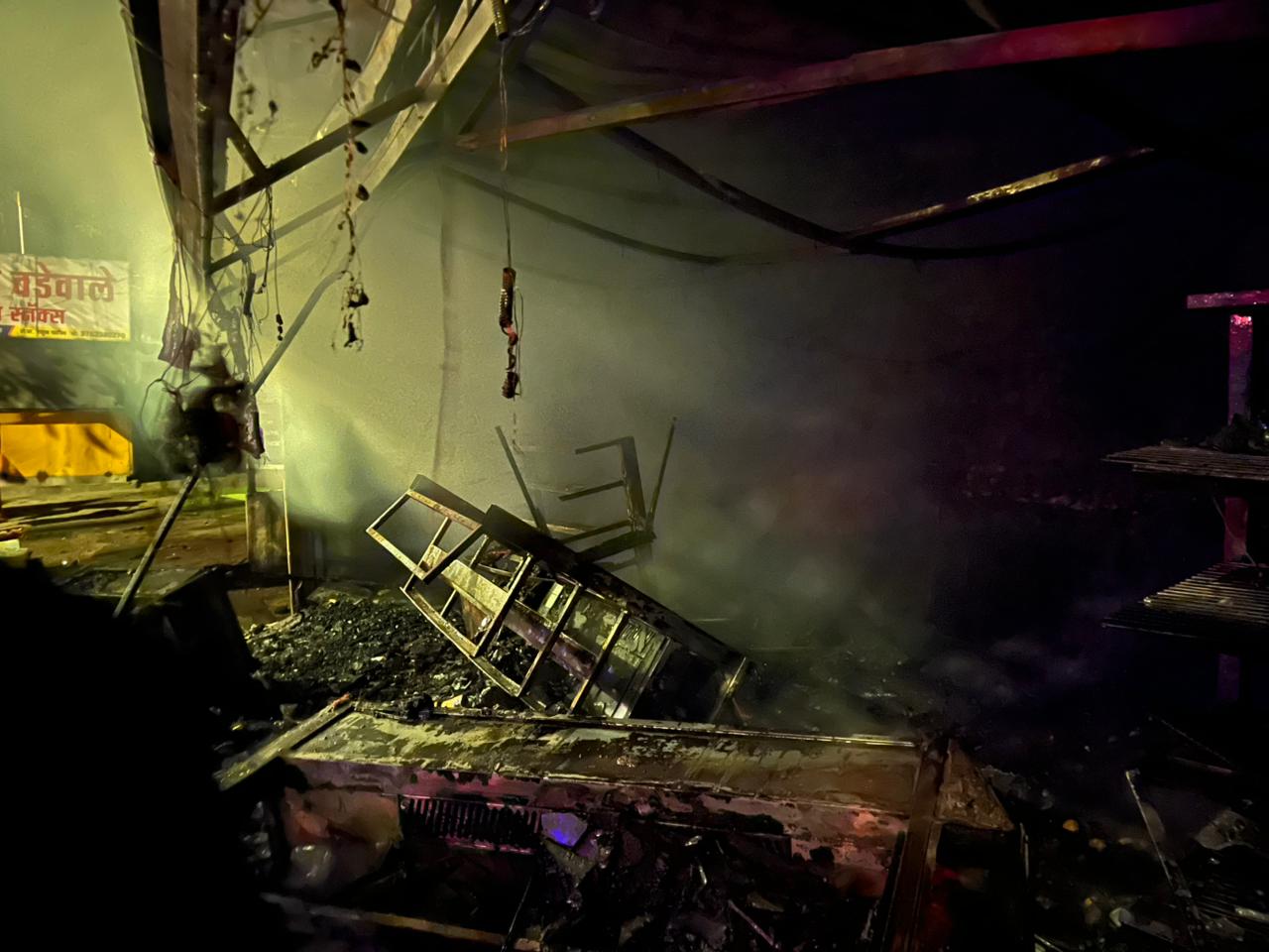 कोथरूड भागातील बेकरीत आग