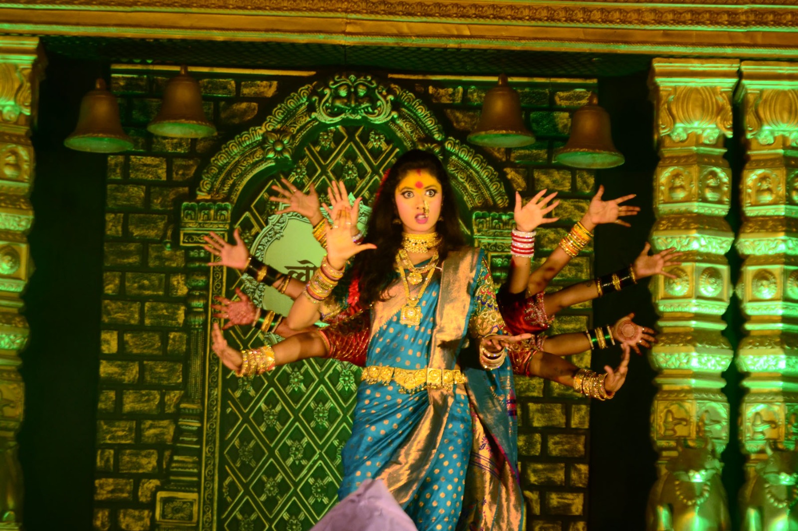 पुणे लोकमान्य फेस्टिवलमध्ये नृत्यातून आदिशक्तीचा लोकजागर