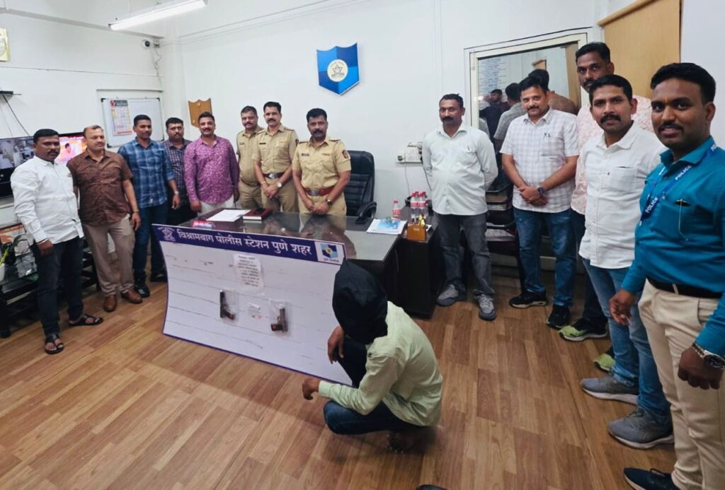पिस्तूल बाळगणारा गजाआड; दोन पिस्तुलांसह काडतुसे जप्त