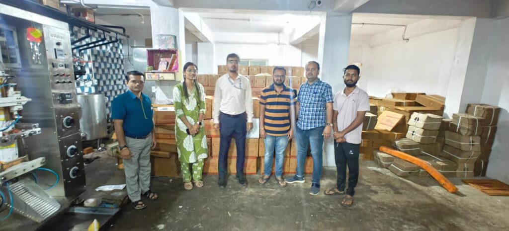 अन्न व औषध प्रशासनाच्या कारवाईत सुमारे दोन कोटींचा भेसळयुक्त साठा जप्त