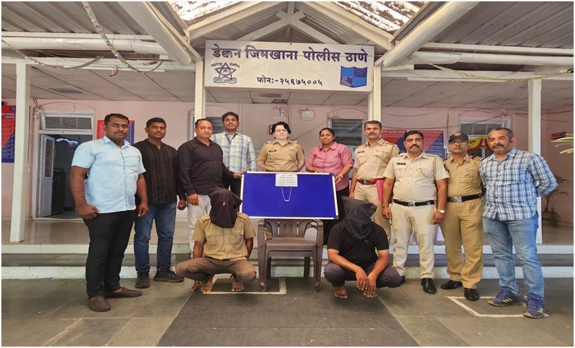 जेष्ठ महिलेचे मंगळसूत्र हिसकावणारे चोरटे गजाआड