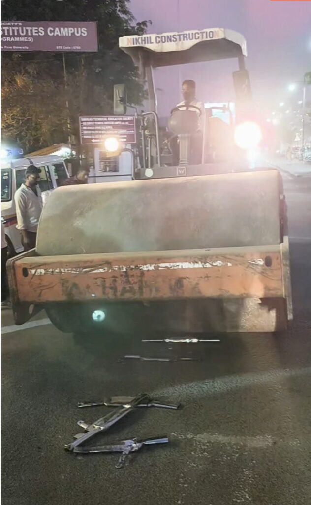सायलेन्सर मॉडीफाय करणाऱ्या गॅरेज चालकावर कारवाई