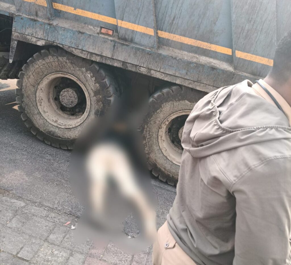 कात्रज भागात डंपरच्या धडकेत महिलेचा मृत्यू