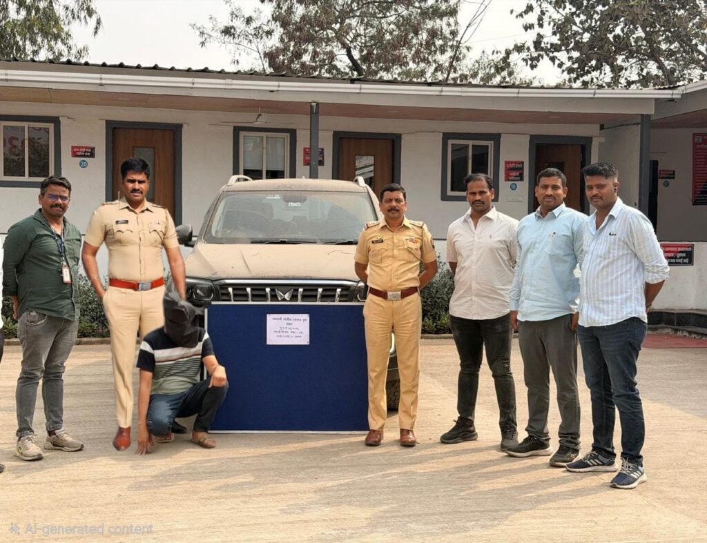 वाघोलीत एमडी तस्करी करणाऱ्या दोघांना अटक