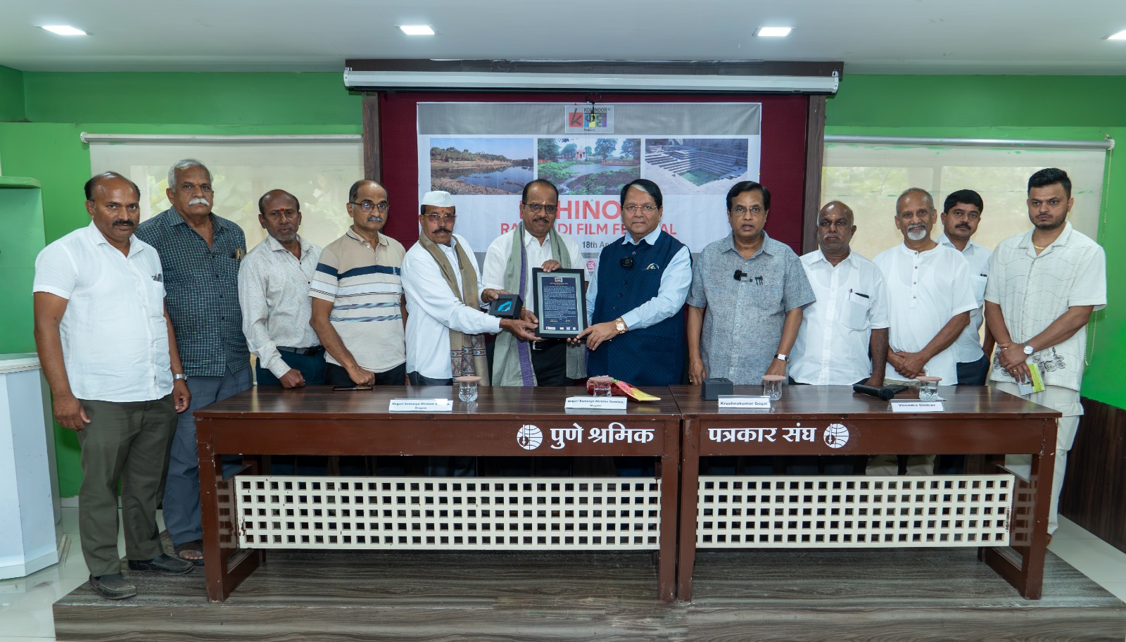 राम नदीला पुनरुज्जीवीत करण्याचा निर्धार; भूगावच्या नागरी समस्या निवारण समितीला ‌‘राम नदी सेवक सन्मान‌’ प्रदान