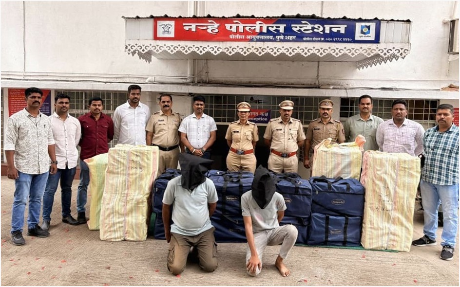 गुजरातहून पुण्यात विक्रीसाठी आणलेला २२ लाखांचा गुटखा जप्त