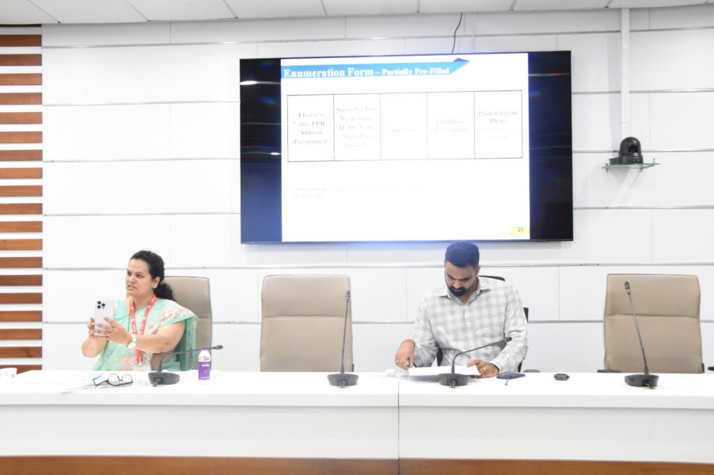 विशेष सखोल पुनरिक्षण कार्यक्रम प्रक्रिया शनिवारपासून सुरु