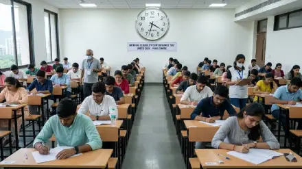 पुण्यात कडक बंदोबस्तात ‘नीट’ परीक्षा पडली पार 