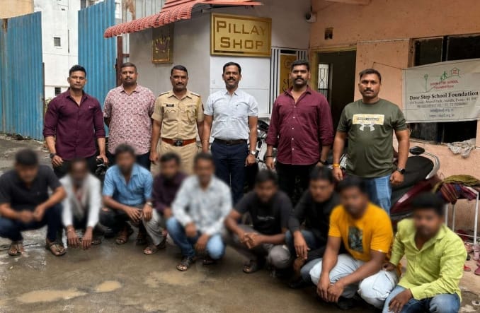 ‘मिशन क्रॅकडाऊन’ अंतर्गत बेकायदा धंद्यांवर कारवाई