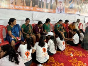 वारकऱ्यांचा 'चरण सेवा' उपक्रमाला उत्स्फूर्त प्रतिसाद