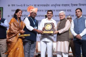 राज्यस्तरीय कृषी पुरस्कार वितरण समारंभात तालुक्यातील तीन शेतकऱ्यांचा सन्मान-सचिन हाके