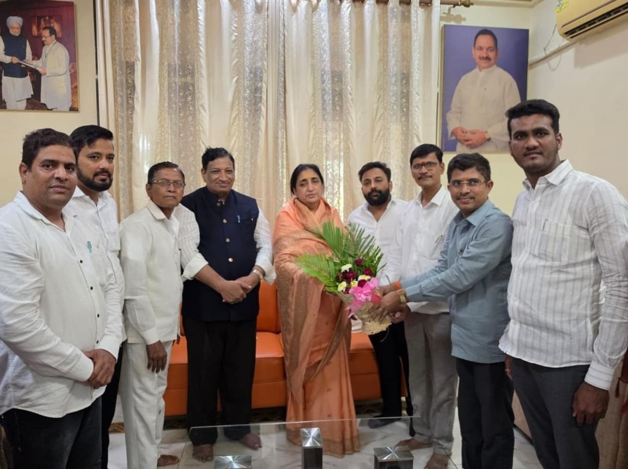 काळू व शाई धरणवासियांच उपमुख्यमंत्री सुनेत्राताईंना साकडं