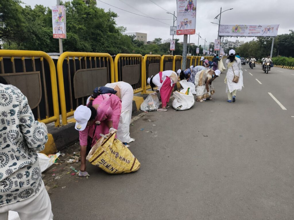 पालखी मार्गाच्या स्वच्छतेसाठी महापालिकेची व्यापक मोहीम
