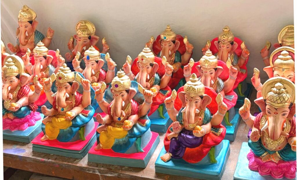 बंदी बांधवांच्या हातून साकारतोय बाप्पा; प्रायश्चित्तातून परिवर्तनाचा संदेश