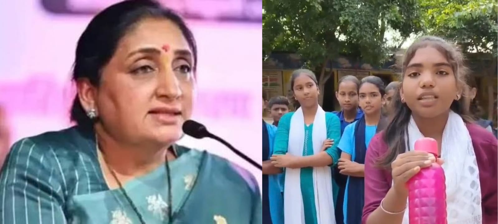 Beed News : हिवरा पहाडीच्या मुलीच्या रिपोर्टींगची उपमुख्यमंत्री सुनेत्राताईकडून दखल