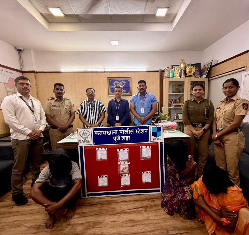 Crime News Pune : दागिने चोरणार्‍या दाम्पत्यासह टोळीला बेड्या