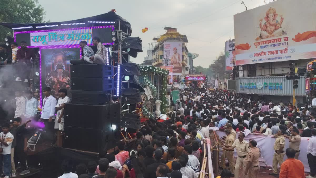 Pune DJ Noise Pollution : पुण्यात रात्री कमी आवाज तर सकाळी दणदणाट