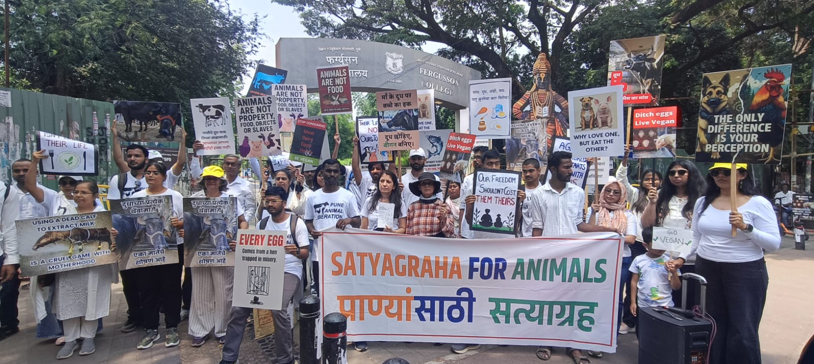 Pune Satyagraha March : गांधी जयंतीनिमित्त पुण्यात १७ किलोमीटर ‘सत्याग्रह मार्च’