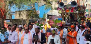 Vasundhara Pady Dindi : पर्यावरण संवर्धनाचा संदेश देत 'वसुंधरा पायी दिंडी'चे प्रस्थान